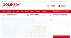 Desktop Screenshot of drogheriaolimpia.com